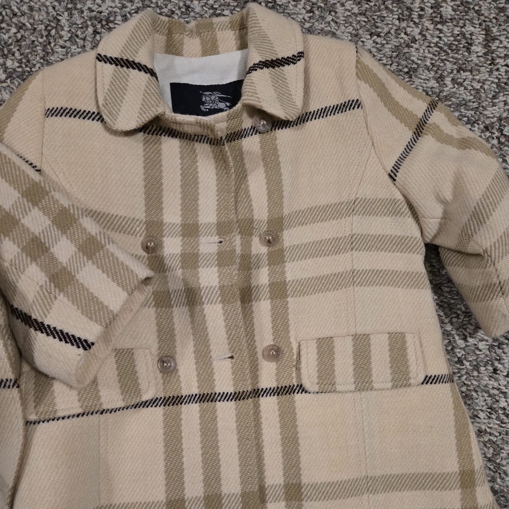 Burberry childs wool blend coat 12 month-